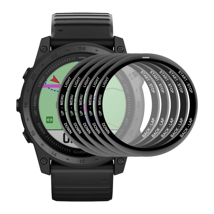 5 PCS Compatible with Garmin Tactix 7 / 7 Pro ENKAY 3D Full Coverage Soft PC Edge + PMMA HD Screen Watch Film - Screen Protector by ENKAY | Online Shopping South Africa | PMC TechLife | Buy Now Pay Later Mobicred
