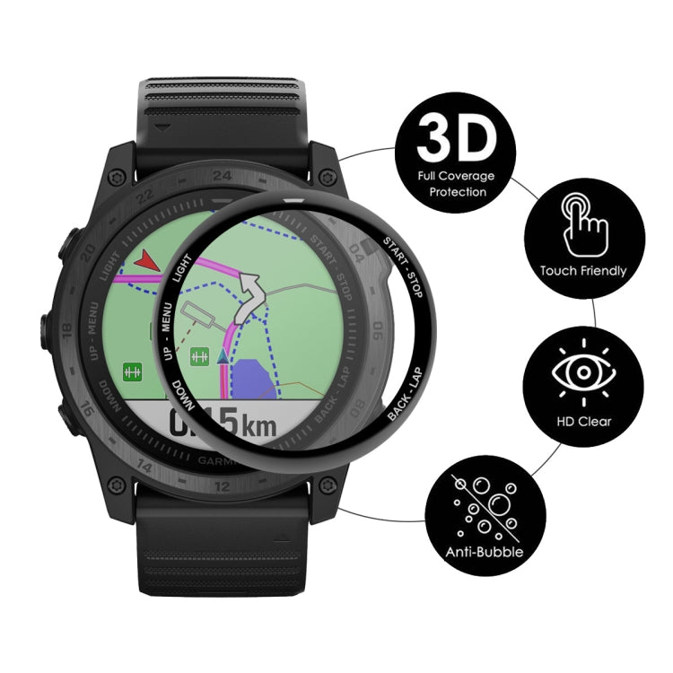5 PCS Compatible with Garmin Tactix 7 / 7 Pro ENKAY 3D Full Coverage Soft PC Edge + PMMA HD Screen Watch Film - Screen Protector by ENKAY | Online Shopping South Africa | PMC TechLife | Buy Now Pay Later Mobicred