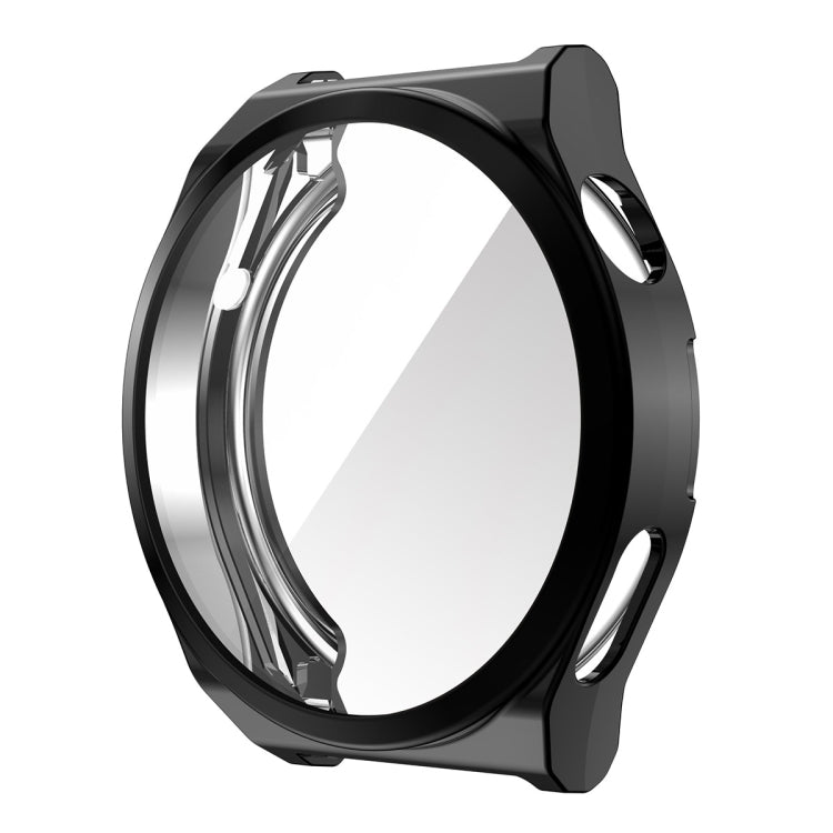 For Huawei Watch GT 3 Pro 46mm ENKAY Full Coverage Electroplated Soft TPU Case with Screen Protection(Black) - free shipping - PMC TechLife - Order now!
