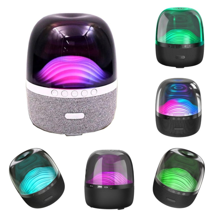 NBY 6680 Colorful Light 6D Stereo Wireless Bluetooth Speaker(White) - Desktop Speaker by NBY | Online Shopping South Africa | PMC Jewellery