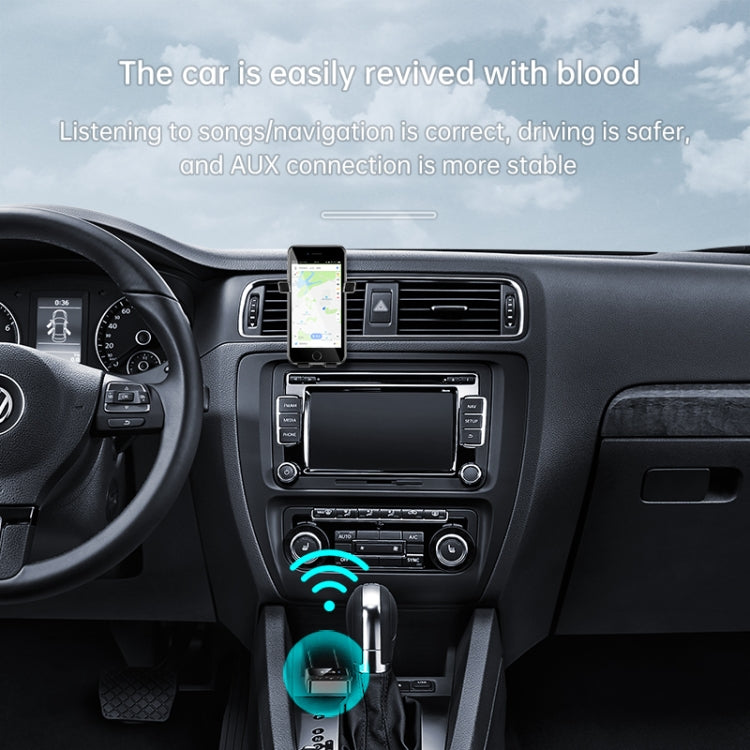 C51 Car Bluetooth 5.1 Audio Receiver Support NFC / Calls / TF Card / MP3 Playback - Audio Receiver Transmitter by PMC TechLife | Online Shopping South Africa | PMC TechLife
