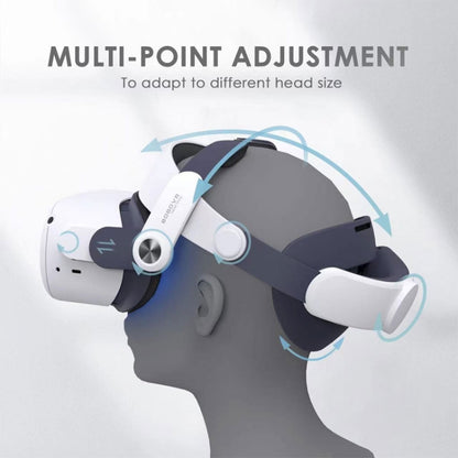 BOBOVR M2 Plus Head Strap Replacement Elite Strap for Oculus Quest 2 - VR Accessories by PMC Jewellery | Online Shopping South Africa | PMC Jewellery