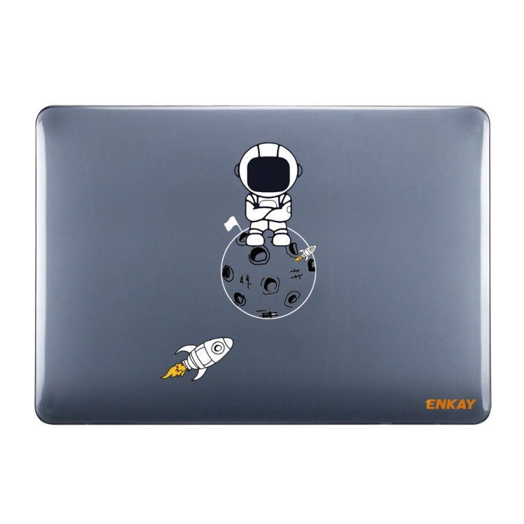 For MacBook Pro 13.3 A1708 ENKAY Hat-Prince 3 in 1 Spaceman Pattern Laotop Protective Crystal Case with TPU Keyboard Film / Anti-dust Plugs, Version:US(Spaceman No.4) - MacBook Pro Cases by ENKAY | Online Shopping South Africa | PMC TechLife | Buy Now Pay Later Mobicred