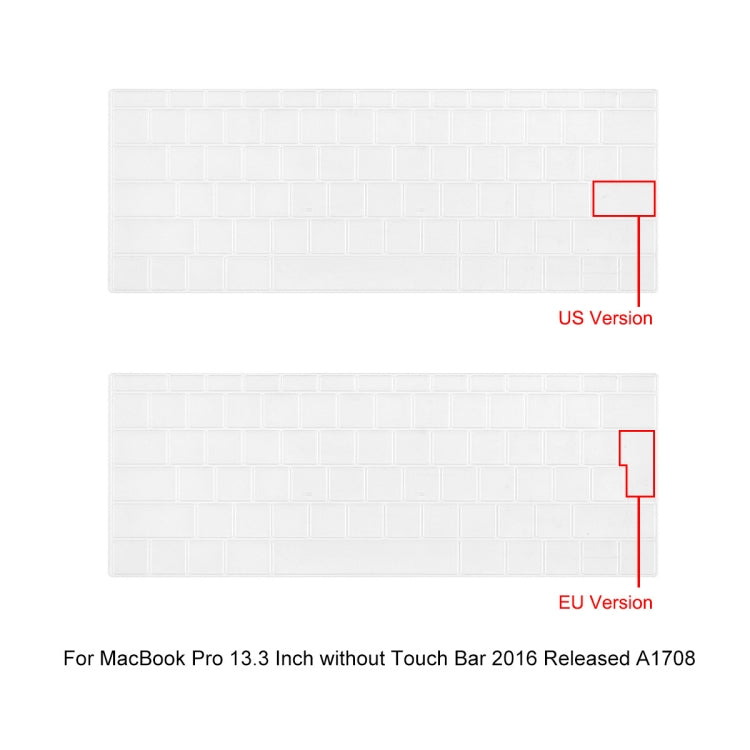 For MacBook Pro 13.3 A1708 ENKAY Hat-Prince 3 in 1 Spaceman Pattern Laotop Protective Crystal Case with TPU Keyboard Film / Anti-dust Plugs, Version:US(Spaceman No.4) - MacBook Pro Cases by ENKAY | Online Shopping South Africa | PMC TechLife | Buy Now Pay Later Mobicred