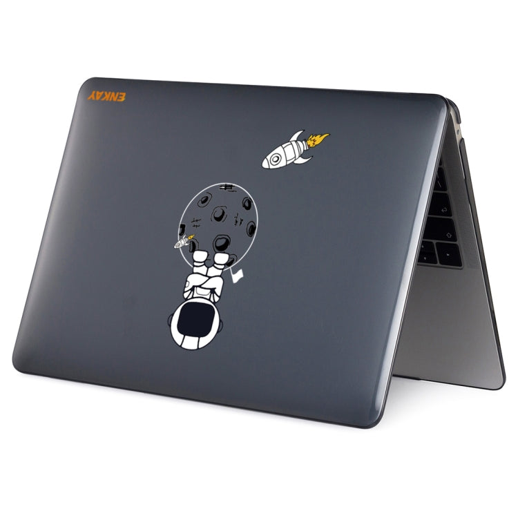 For MacBook Pro 13.3 A1708 ENKAY Hat-Prince 3 in 1 Spaceman Pattern Laotop Protective Crystal Case with TPU Keyboard Film / Anti-dust Plugs, Version:EU(Spaceman No.4) - free shipping - PMC TechLife - Order now!
