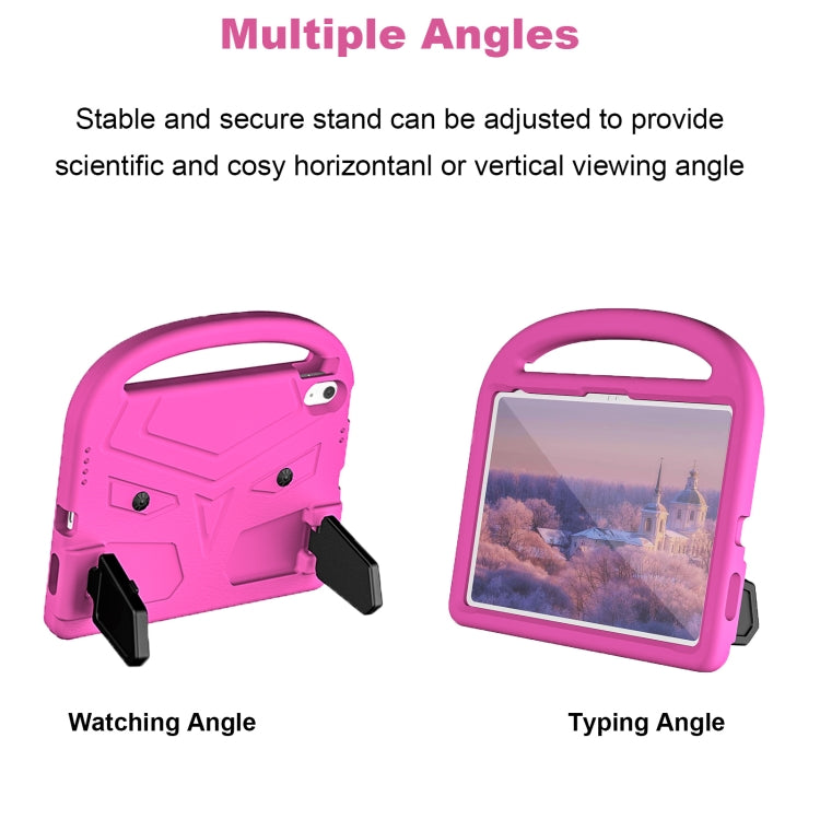 For iPad 2025 / 2022 Sparrow Style Shockproof Kickstand EVA Tablet Case(RoseRed) - free shipping - PMC TechLife - Order now!