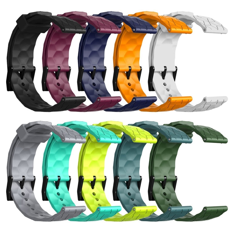 For Amazfit GTS 3 20mm Football Pattern Solid Color Silicone Watch Band(Grey) - free shipping - PMC TechLife - Order now!