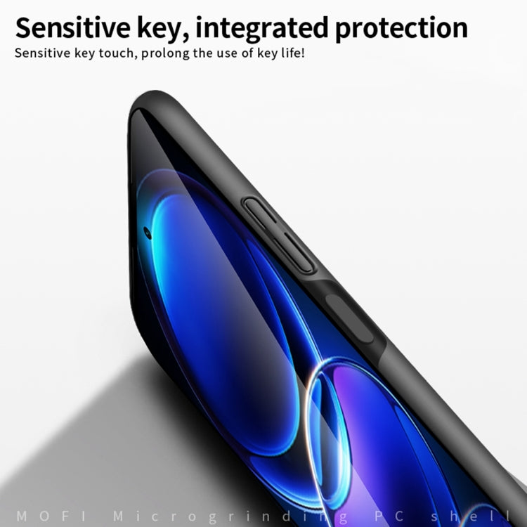 For Xiaomi Redmi Note 12 Pro+ China MOFI Micro Frosted PC Ultra-thin Hard Case(Red) - free shipping - PMC TechLife - Order now!
