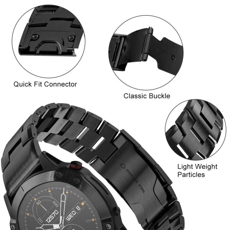 Compatible with Garmin Enduro 2 26mm Titanium Alloy Quick Release Watch Band(Titanium Gray) - free shipping - PMC TechLife - Order now!
