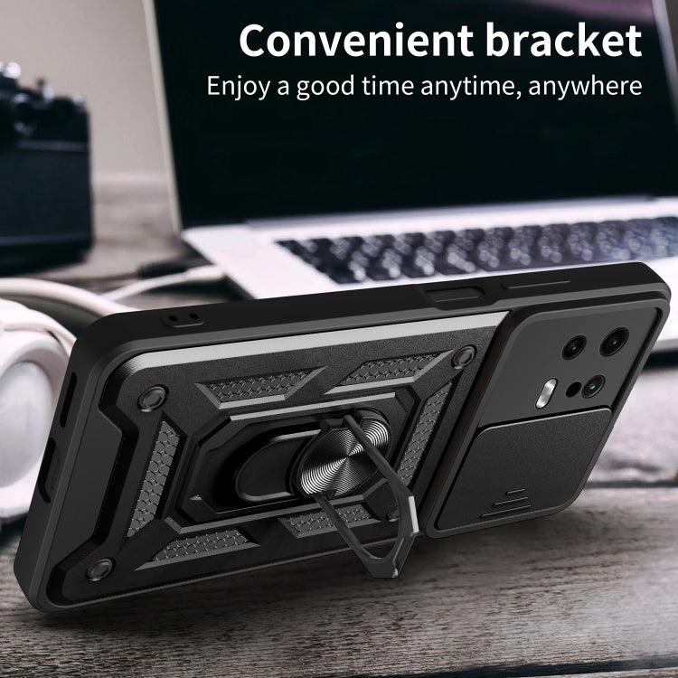 For Xiaomi 13 Sliding Camera Cover Design Phone Case(Rose Gold) - free shipping - PMC TechLife - Order now!