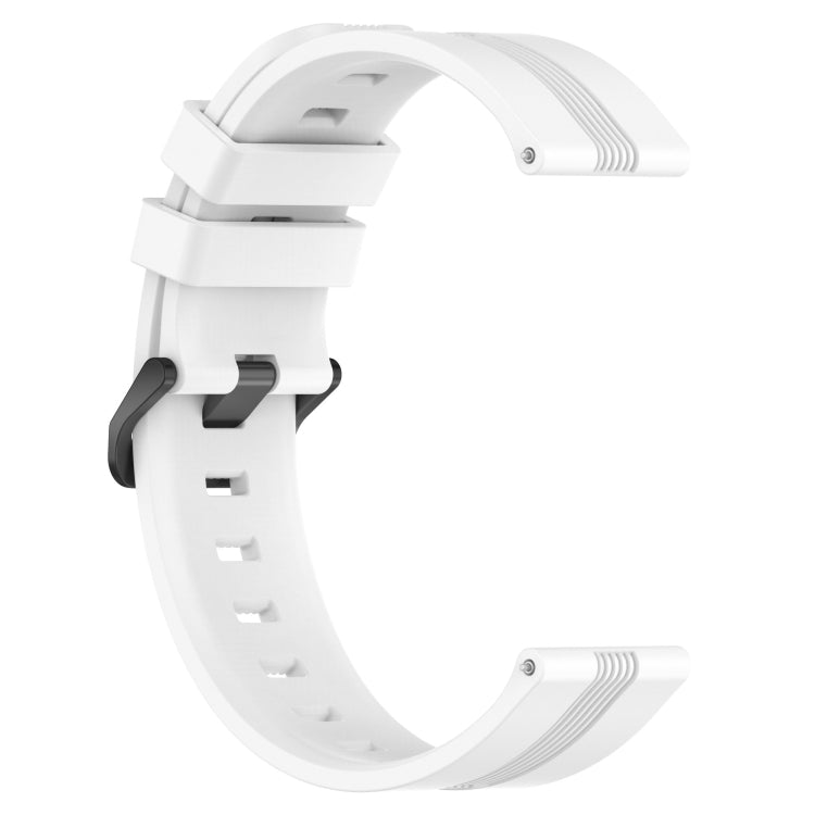 For Huawei GT2 Pro 22mm Concave Striped Slicone Watch Band(White) - free shipping - PMC TechLife - Order now!