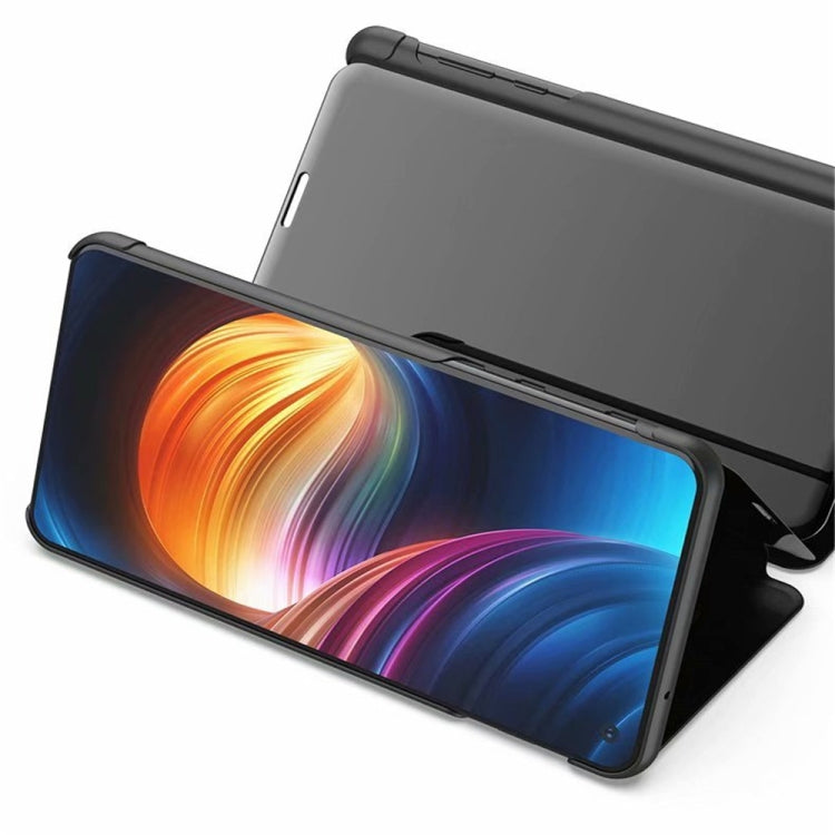For Xiaomi Poco X5 Plated Mirror Horizontal Flip Leather Case with Holder(Purple Blue) - free shipping - PMC TechLife - Order now!