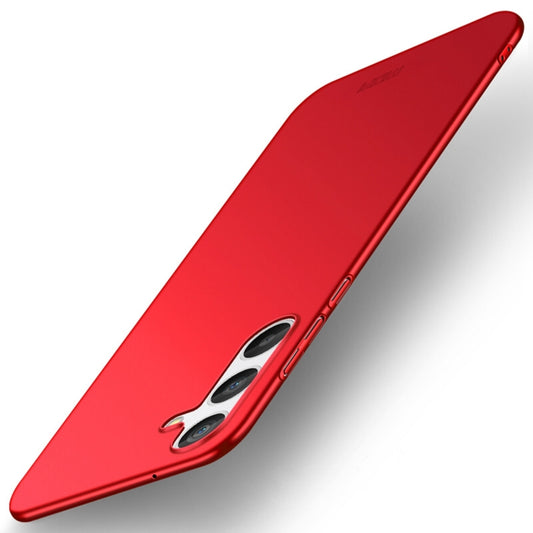 For Samsung Galaxy A34 5G MOFI Frosted PC Ultra-thin Hard Phone Case(Red) - Galaxy Phone Cases by MOFI | Online Shopping South Africa | PMC Jewellery | Buy Now Pay Later Mobicred