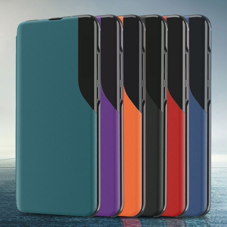 For Samsung Galaxy A54 5G Attraction Flip Holder Leather Phone Case(Green) - free shipping - PMC TechLife - Order now!