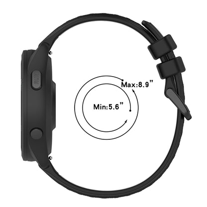 For Xiaomi Watch S1 Active 22mm Sports Two-Color Silicone Watch Band(Black+Grey) -  by PMC Jewellery | Online Shopping South Africa | PMC Jewellery