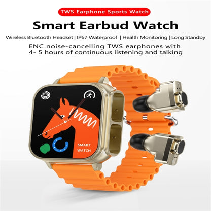 N22 1.96 inch Color Screen Smart Watch,Support Heart Rate Monitoring / Blood Pressure Monitoring / Blood Oxygen Monitoring(Orange) - Smart Watches by PMC Jewellery | Online Shopping South Africa | PMC Jewellery