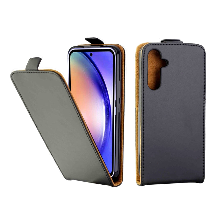 For Samsung Galaxy A54 5G Vertical Flip Leather Phone Case with Card Slot(Black) - free shipping - PMC TechLife - Order now!