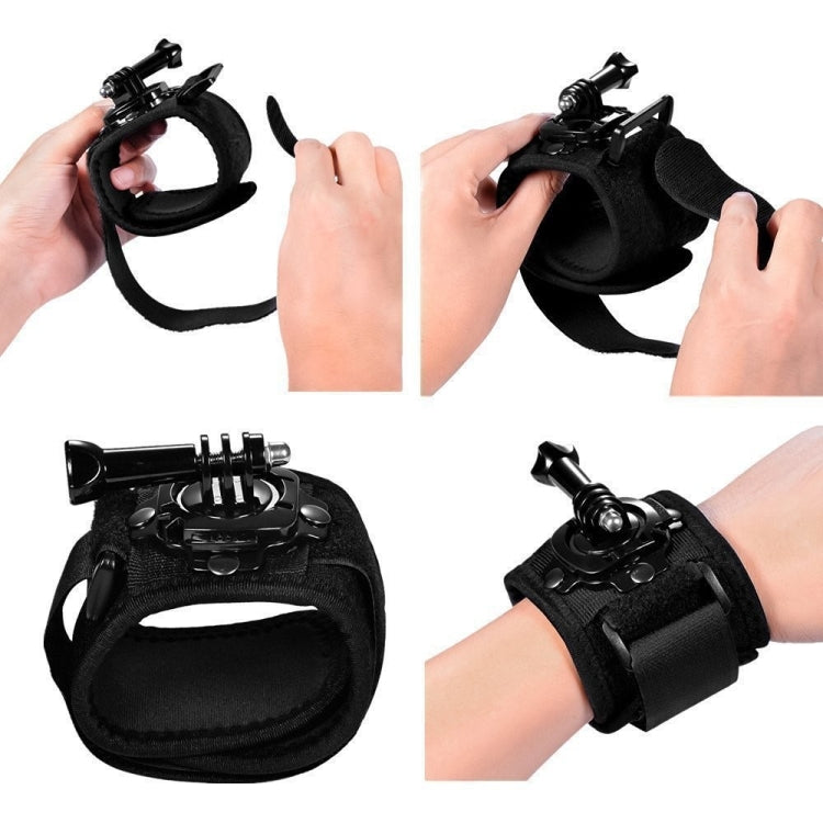 GP144 360 Degree Rotation Hand Camera Wrist Strap Mount - Wrist Strap by PMC Jewellery | Online Shopping South Africa | PMC Jewellery