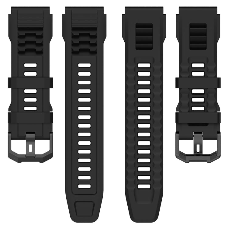 For Amazfit T-Rex Ultra Silicone Sports Watch Band(Grey) - Watch Bands by PMC Jewellery | Online Shopping South Africa | PMC Jewellery