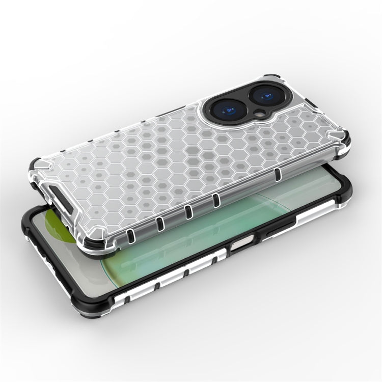 For Huawei Enjoy 60 Pro / nova 11i Shockproof Honeycomb Phone Case(Blue) - free shipping - PMC TechLife - Order now!