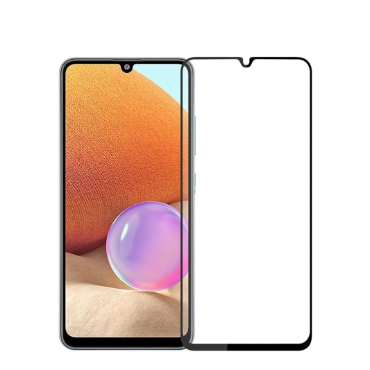 For Realme C51 PINWUYO 9H 2.5D Full Screen Tempered Glass Film(Black) - Realme Tempered Glass by PINWUYO | Online Shopping South Africa | PMC Jewellery | Buy Now Pay Later Mobicred