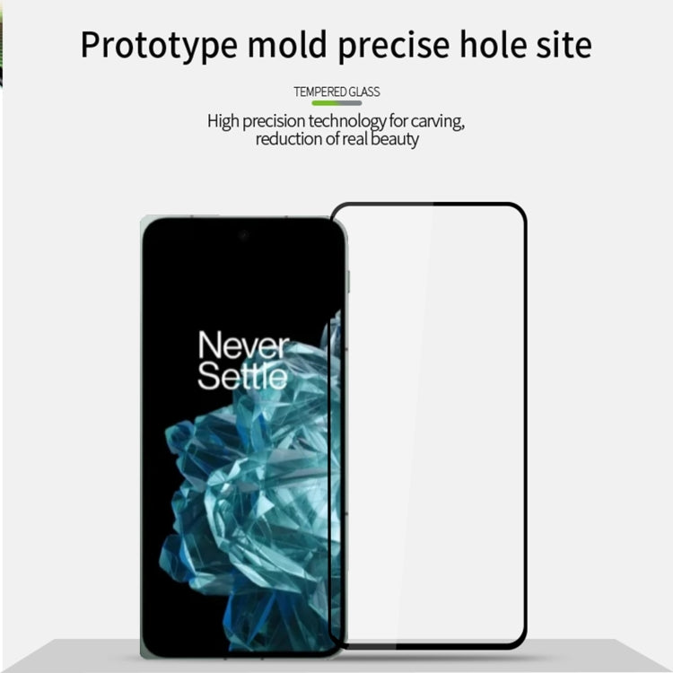 For OnePlus Open PINWUYO 9H 2.5D Full Screen Tempered Glass Film(Black) - OnePlus Tempered Glass by PINWUYO | Online Shopping South Africa | PMC Jewellery | Buy Now Pay Later Mobicred