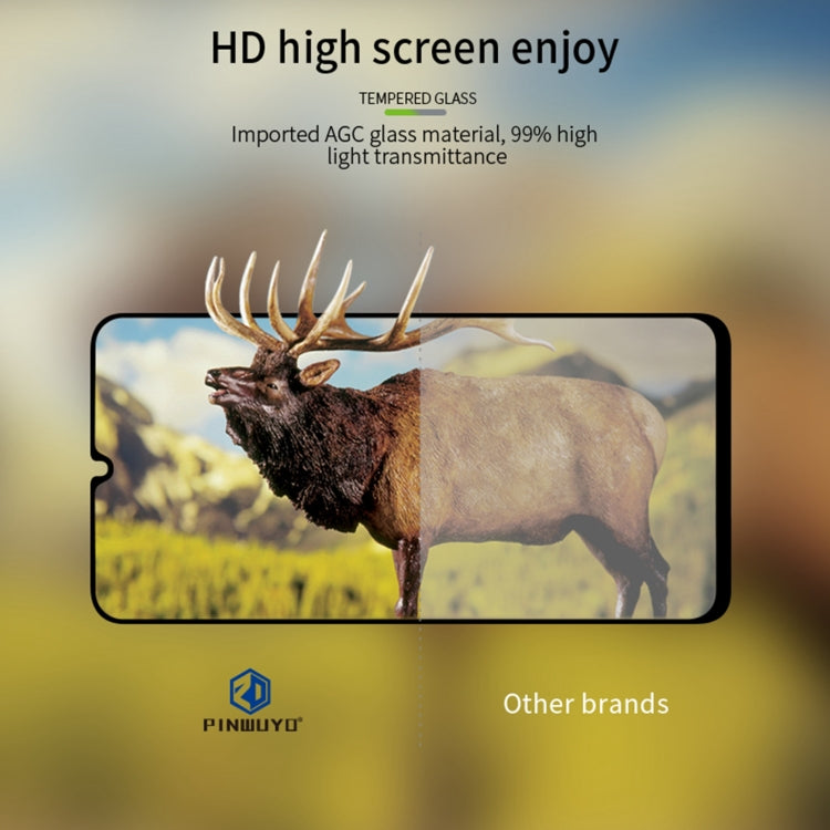 For TCL 40 SE PINWUYO 9H 2.5D Full Screen Tempered Glass Film(Black) - Others by PINWUYO | Online Shopping South Africa | PMC Jewellery | Buy Now Pay Later Mobicred