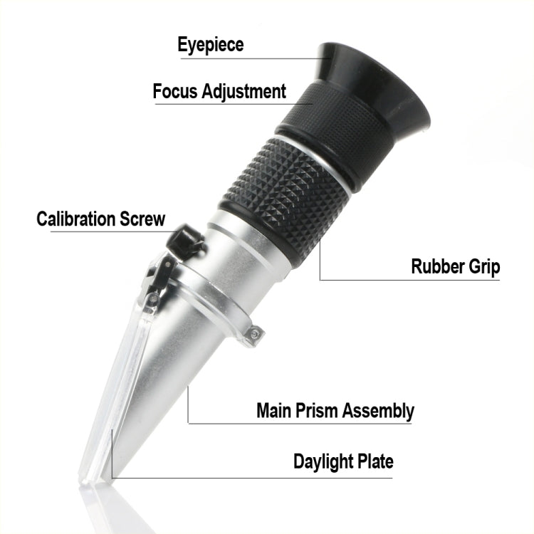 High Concentration Brix Be Water 3 in 1 58%~92% Honey Refractometer Bees Sugar Food ATC RZ127 - Digital Refractometer by PMC Jewellery | Online Shopping South Africa | PMC Jewellery