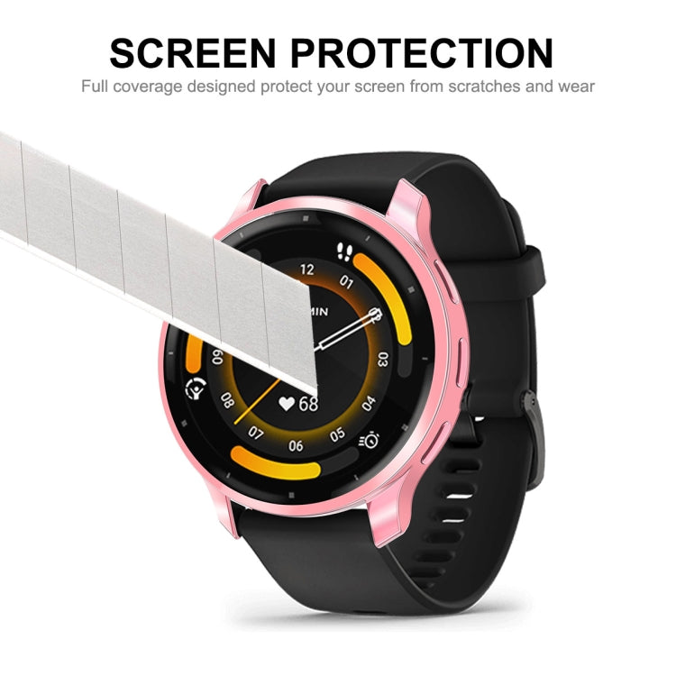 Compatible with Garmin Venu 3 ENKAY Hat-Prince Full Coverage Electroplated TPU Watch Case with Screen Protection(Rose Gold) - free shipping - PMC TechLife - Order now!