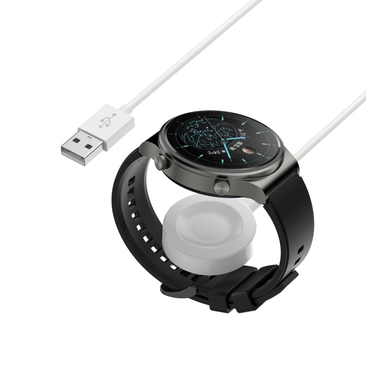 For Honor Watch 4 Pro Smart Watch Magnetic Suction Split Charging Cable, Length: 1m(White) - Charger by PMC TechLife | Online Shopping South Africa | PMC TechLife