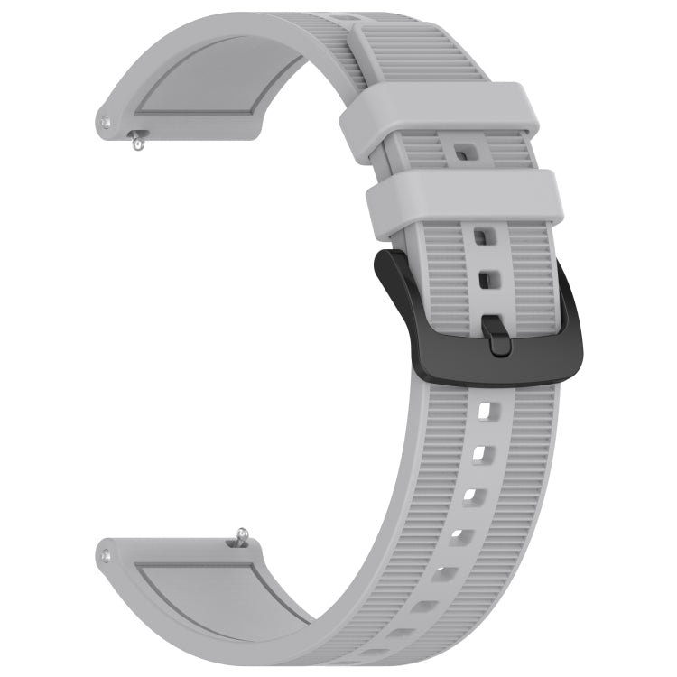 For Huawei Watch 3 22mm Textured Silicone Solid Color Watch Band(Grey) - free shipping - PMC TechLife - Order now!