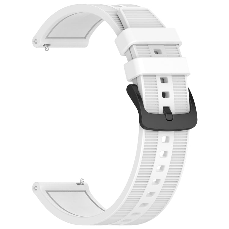 For Huawei GT2 Pro 22mm Textured Silicone Solid Color Watch Band(White) - Watch Bands by PMC TechLife | Online Shopping South Africa | PMC TechLife