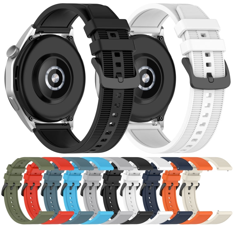For Xiaomi MI Watch Color 22mm Textured Silicone Solid Color Watch Band(Sky Blue) - free shipping - PMC TechLife - Order now!