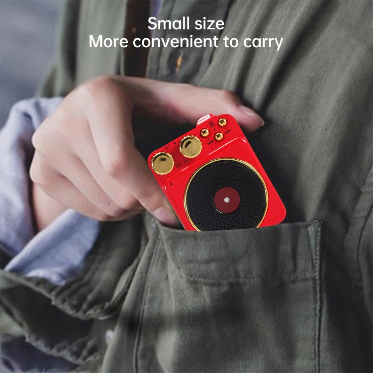 Retro Bluetooth Creative Speaker Phonograph Bluetooth Sound Mobile Phone Mini Portable Speaker - Mini Speaker by PMC TechLife | Online Shopping South Africa | PMC TechLife