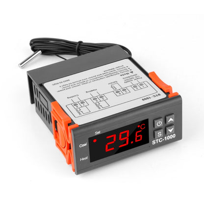 STC-1000 220V Digital Temperature Controller LED Temperature Regulator Thermostat for Incubator Relay 10A Heating and Cooling - Thermostat & Thermometer by PMC Jewellery | Online Shopping South Africa | PMC Jewellery