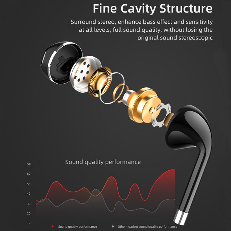 BT313 Magnetic Earbuds Sport Wireless Headphone Handsfree bluetooth HD Stereo Bass Headsets with Mic(Black) - Sport Earphone by PMC Jewellery | Online Shopping South Africa | PMC Jewellery