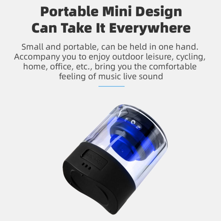 Fineblue MK-22 TWS Magnetic Absorption Bluetooth Speaker With LED Light Speaker - Mini Speaker by Fineblue | Online Shopping South Africa | PMC Jewellery