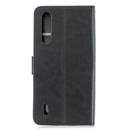 For Xiaomi Mi 9 Lite / CC9 Crazy Horse Texture Horizontal Flip Leather Case with Holder & Card Slots & Wallet & Photo Frame(Black) - Xiaomi Cases by PMC Jewellery | Online Shopping South Africa | PMC Jewellery