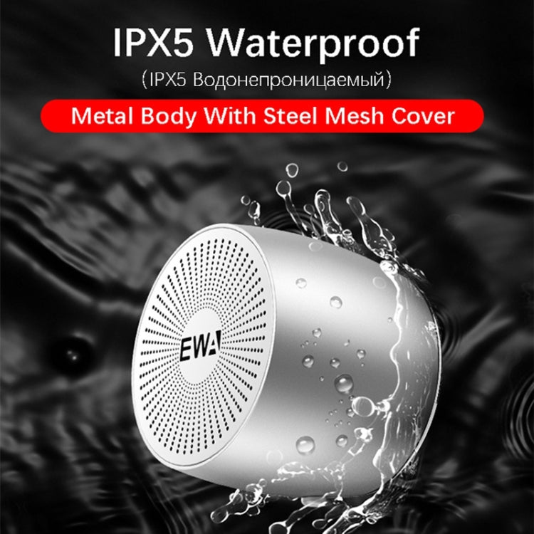 EWA A103 Portable Bluetooth Speaker Wireless Heavy Bass Bomm Box Subwoofer Phone Call Surround Sound Bluetooth Shower Speaker(Red) - free shipping - PMC TechLife - Order now!