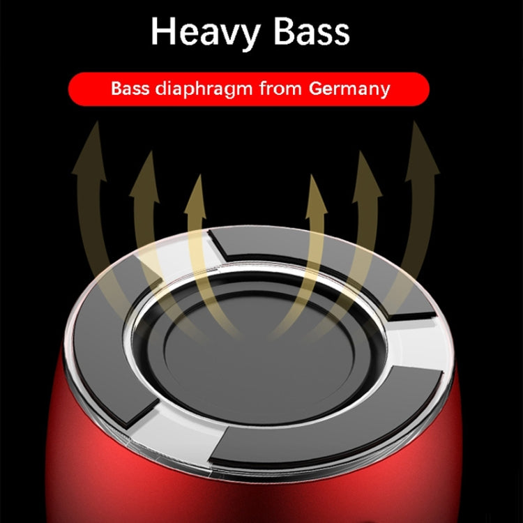 EWA A103 Portable Bluetooth Speaker Wireless Heavy Bass Bomm Box Subwoofer Phone Call Surround Sound Bluetooth Shower Speaker(Red) - free shipping - PMC TechLife - Order now!