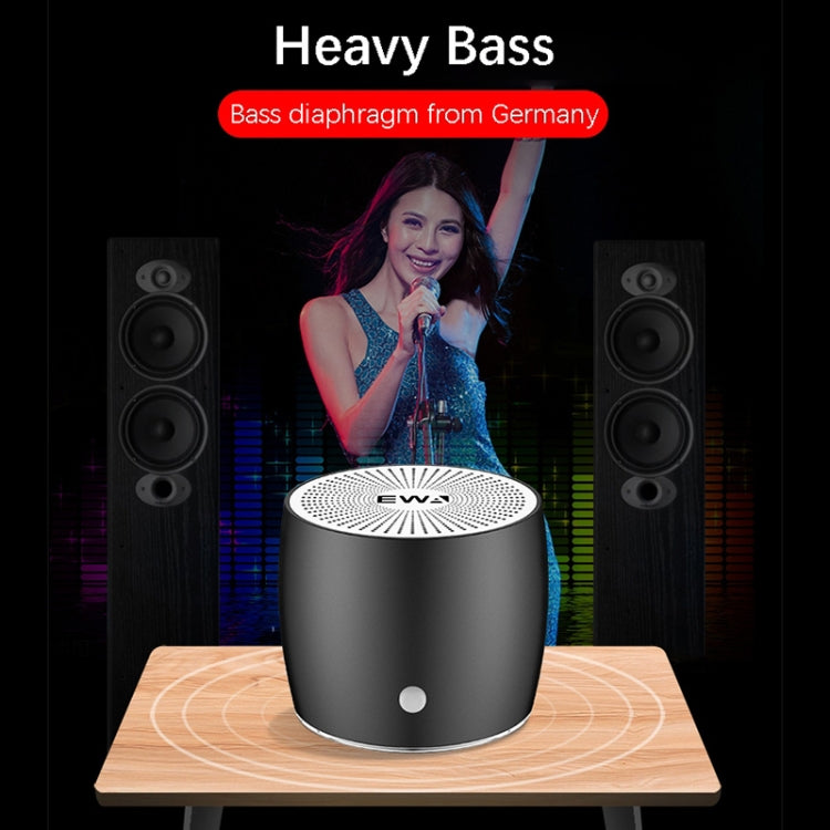 EWA A103 Portable Bluetooth Speaker Wireless Heavy Bass Bomm Box Subwoofer Phone Call Surround Sound Bluetooth Shower Speaker(Blue) - free shipping - PMC TechLife - Order now!