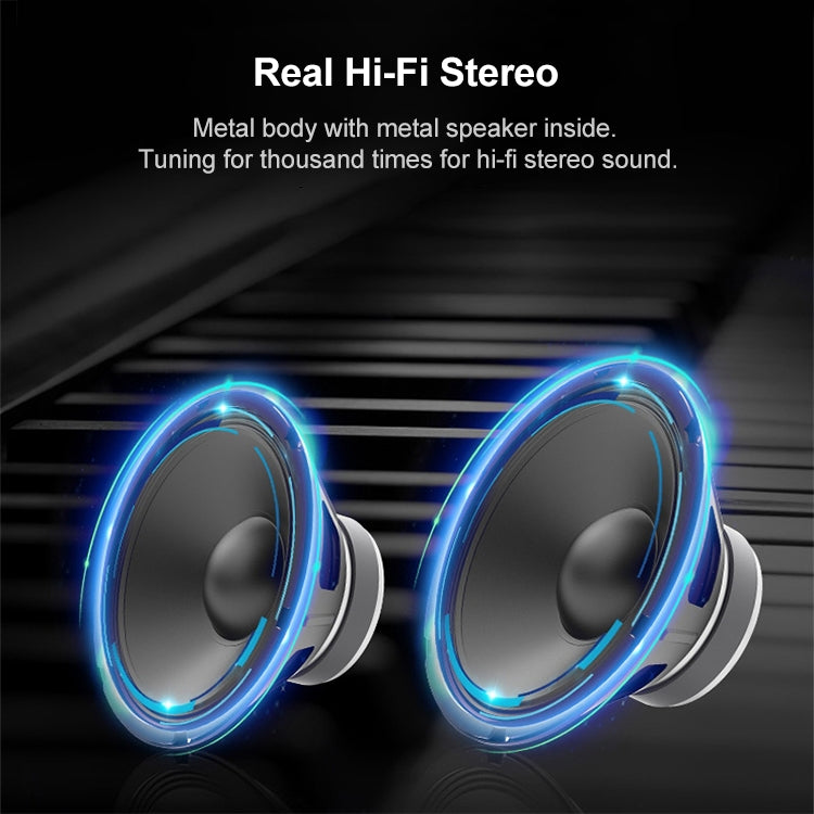 EWA A109M  Portable Bluetooth Speaker Wireless Heavy Bass Bomm Box Subwoofer Phone Call Surround Sound Bluetooth Shower Speaker(Black) - free shipping - PMC TechLife - Order now!