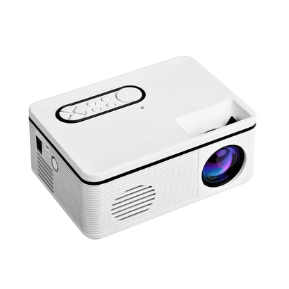 S361 80 lumens 320 x 240 Pixel Portable Mini Projector, Support 1080P, US Plug(White) - LED Projector by PMC Jewellery | Online Shopping South Africa | PMC Jewellery