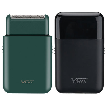VGR V-390 5W USB Portable Reciprocating Electric Shaver (Green) - Electric Shavers by VGR | Online Shopping South Africa | PMC Jewellery