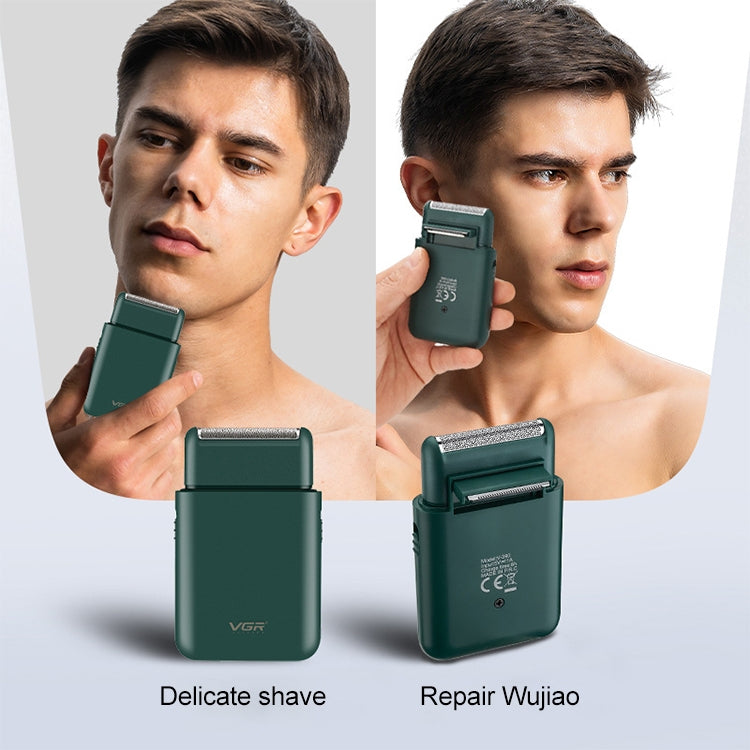 VGR V-390 5W USB Portable Reciprocating Electric Shaver (Black) - Electric Shavers by VGR | Online Shopping South Africa | PMC Jewellery