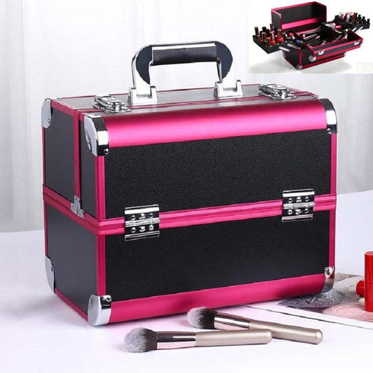 Professional Makeup Box Beauty Salon Manicure Toolbox, Color:Magic Red - Storage Boxes by PMC Jewellery | Online Shopping South Africa | PMC Jewellery