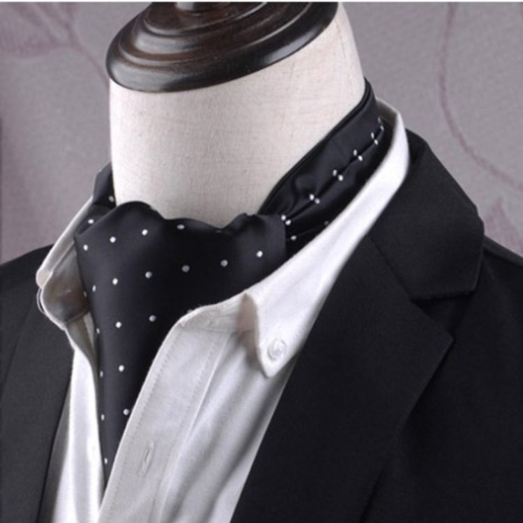 Gentleman's Style Polyester Jacquard Men's Trendy Scarf Fashion Dress Suit Shirt British Style Scarf(L247) - Scarf by PMC Jewellery | Online Shopping South Africa | PMC Jewellery