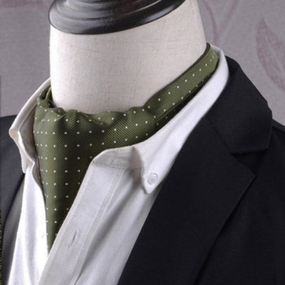 Gentleman's Style Polyester Jacquard Men's Trendy Scarf Fashion Dress Suit Shirt British Style Scarf(L248) - Scarf by PMC Jewellery | Online Shopping South Africa | PMC Jewellery