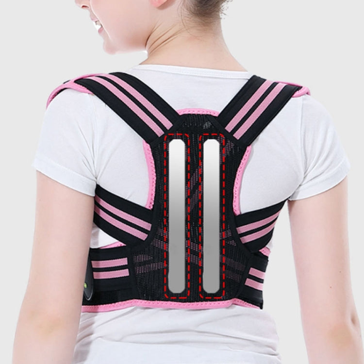 Children Kyphosis Correction Belt Strengthens Support and Fixes Straight Back Artifact, Size:M(Pink) - Corrector by PMC Jewellery | Online Shopping South Africa | PMC Jewellery