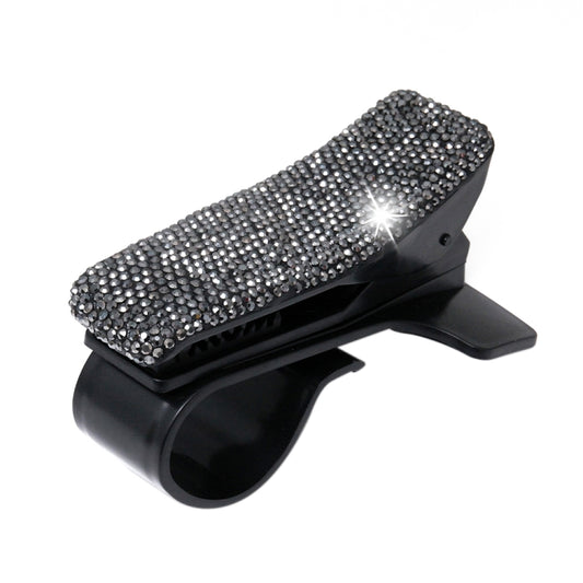 Diamond Car Phone Holder 360 Degree Rotating Creative Car Dashboard Mobile Holders(Bright Black) - Car Holders by PMC Jewellery | Online Shopping South Africa | PMC Jewellery